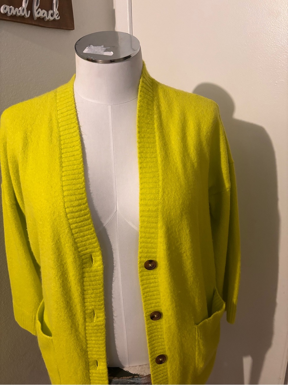 torrid Neon Yellow Open-Front Cardigan